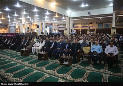 شهيد،رئيسي،بوشهر،خدمت،شهداي،جمعه،مراسم،استان