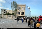 انفجار ساختمان وکلای شهر قیدار + تصاویر