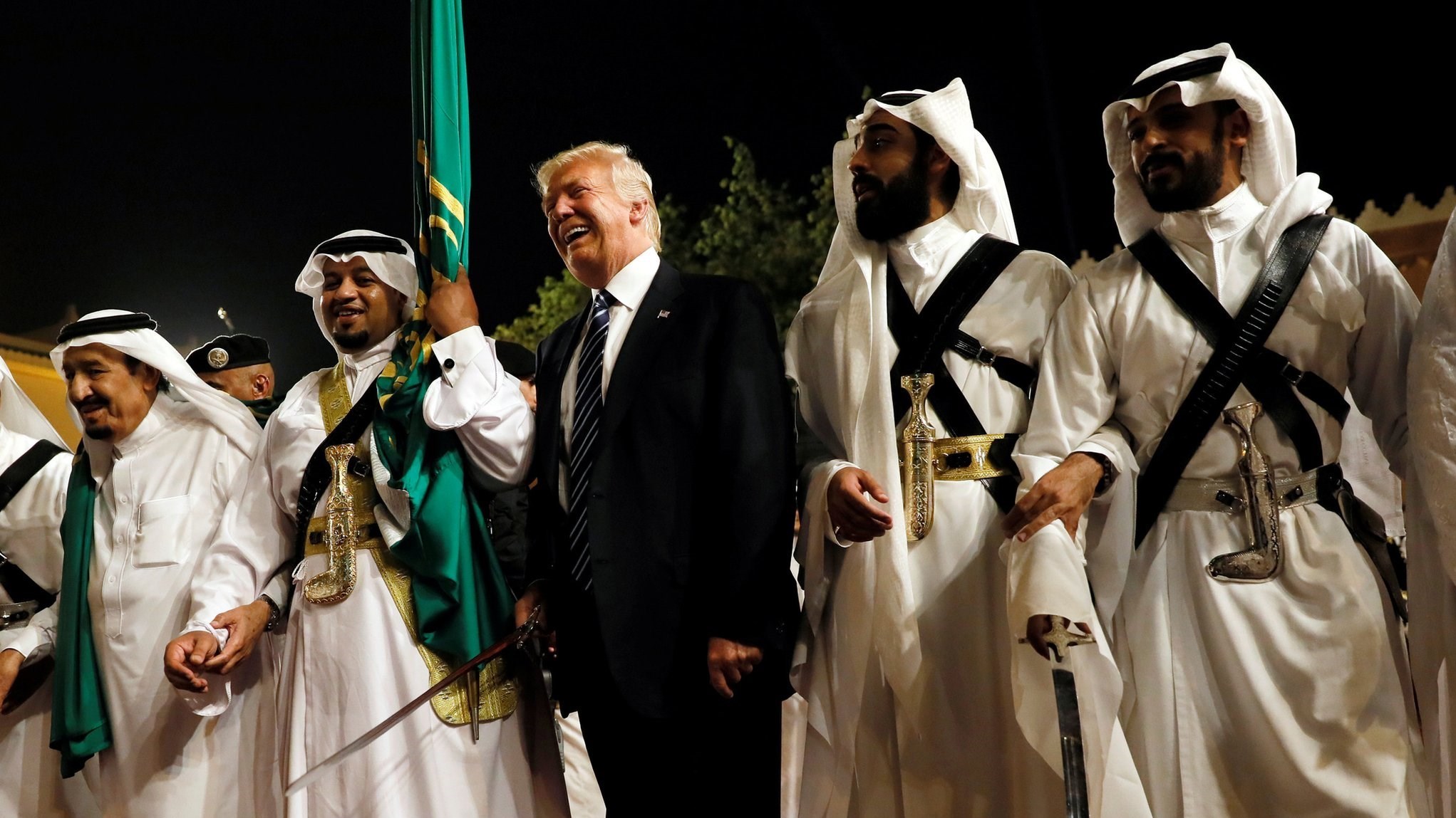 دونالد ترامپ , عربستان سعودی , خلیج فارس , 
