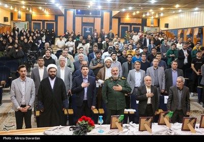 اولین سالگرد شهدای خدمت در اردبیل