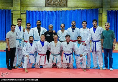 تمرین تیم ملی کاراته