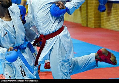 تمرین تیم ملی کاراته