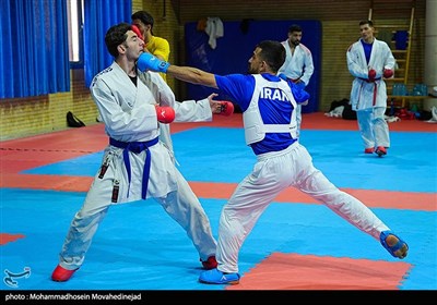 تمرین تیم ملی کاراته