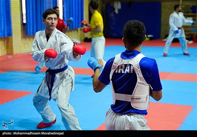 تمرین تیم ملی کاراته