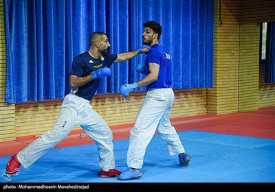 تمرین تیم ملی کاراته