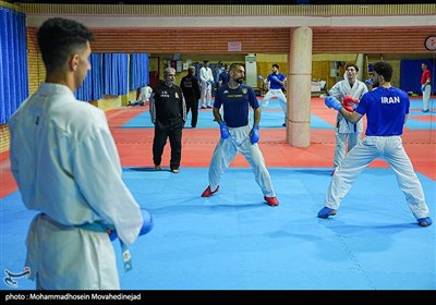 تمرین تیم ملی کاراته