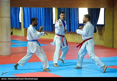 تمرین تیم ملی کاراته