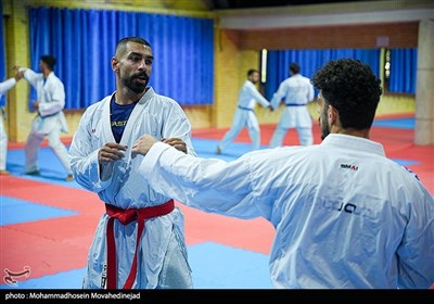 تمرین تیم ملی کاراته
