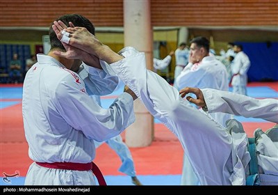 تمرین تیم ملی کاراته