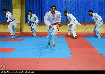 تمرین تیم ملی کاراته