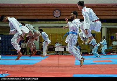 تمرین تیم ملی کاراته