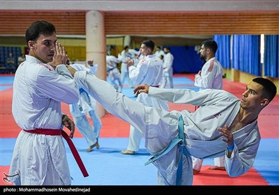 تمرین تیم ملی کاراته