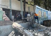 شهداء ومصابون فی قصف الاحتلال الصهیونی مدرسة للنازحین وسط قطاع غزة