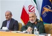 نشست فرمانده کل سپاه با جبلی و معاونین صداوسیما