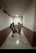حریق ساختمان خوابگاه دختران دانشگاه آزاد قزوین