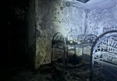 حریق ساختمان خوابگاه دختران دانشگاه آزاد قزوین
