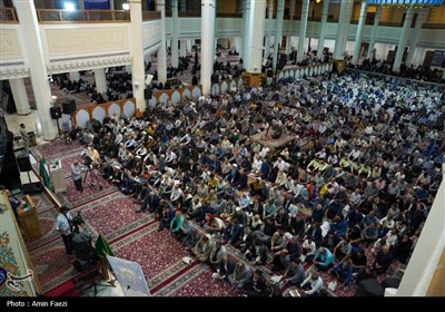 سومین حرم اهل‌بیت (ع) عزادار شهادت &#171;خادمان حرم ایران&#187;