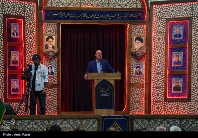 سومین حرم اهل‌بیت (ع) عزادار شهادت &#171;خادمان حرم ایران&#187;