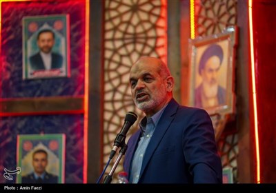 سومین حرم اهل‌بیت (ع) عزادار شهادت &#171;خادمان حرم ایران&#187;