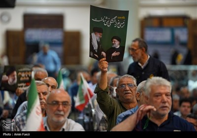 سومین حرم اهل‌بیت (ع) عزادار شهادت &#171;خادمان حرم ایران&#187;