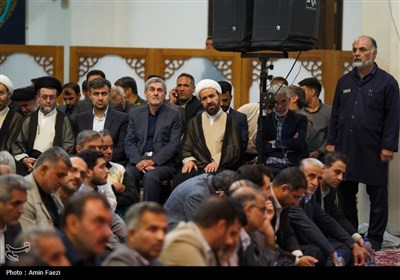 سومین حرم اهل‌بیت (ع) عزادار شهادت &#171;خادمان حرم ایران&#187;
