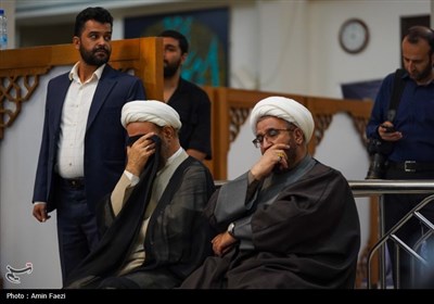سومین حرم اهل‌بیت (ع) عزادار شهادت &#171;خادمان حرم ایران&#187;