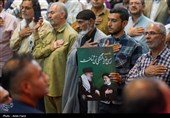 سومین حرم اهل‌بیت (ع) عزادار شهادت «خادمان حرم ایران»