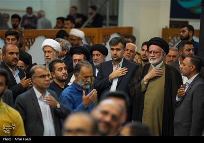 سومین حرم اهل‌بیت (ع) عزادار شهادت &#171;خادمان حرم ایران&#187;