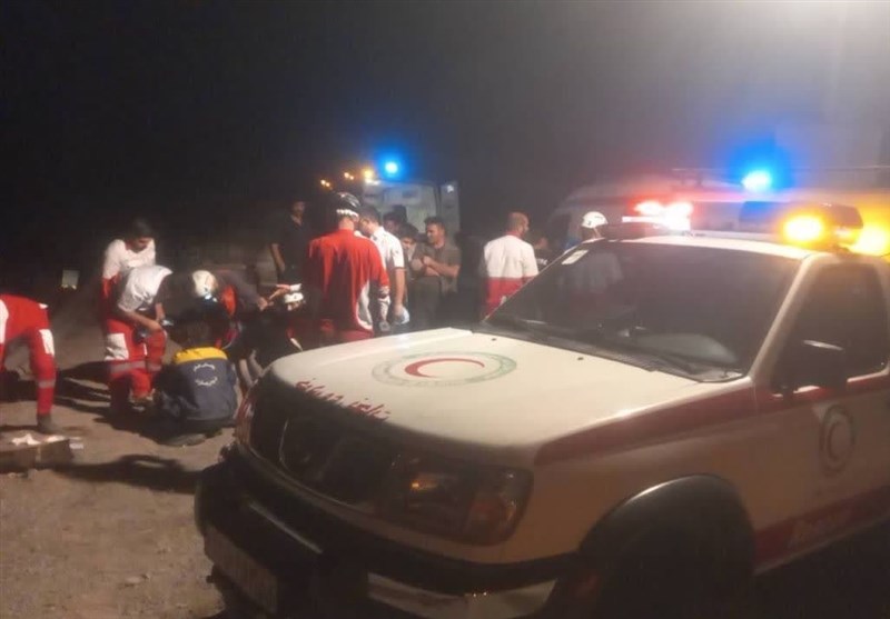  ۴۸ نفر در واژگونی اتوبوس در محور باغین مجروح شدند 
