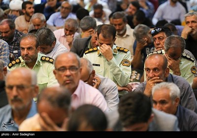 مراسم سالگرد شهدای خدمت در حرم شاهچراغ (ع)