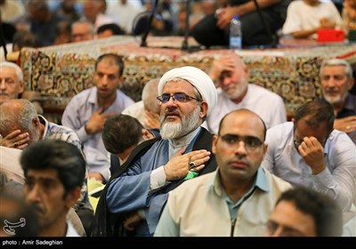مراسم سالگرد شهدای خدمت در حرم شاهچراغ (ع)