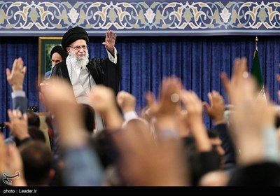 مراسم بزرگداشت شهید رئیسی و شهدای خدمت با حضور رهبر انقلاب