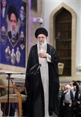 مراسم بزرگداشت شهید رئیسی و شهدای خدمت با حضور رهبر انقلاب