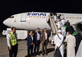 اعزام نخسین گروه زائران حج تمتع از فرودگاه اهواز