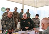 تمرین &quot;لعبة الحرب&quot; فی الیوم الثالث من التدریبات المشترکة بین القوات البریة الإیرانیة والجیش الأذربیجانی