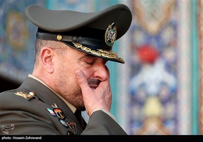 امیر سید محمدرضا حسینى فرمانده دژبان ارتش به عنوان آجودان مخصوص رئیس‌جمهور