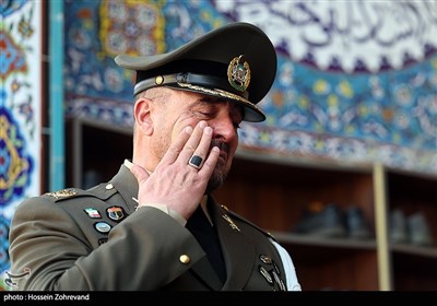 امیر سید محمدرضا حسینى فرمانده دژبان ارتش به عنوان آجودان مخصوص رئیس‌جمهور