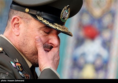 امیر سید محمدرضا حسینى فرمانده دژبان ارتش به عنوان آجودان مخصوص رئیس‌جمهور