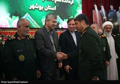سردار خرمدل به‌عنوان فرمانده جدید سپاه استان بوشهر معرفی شد