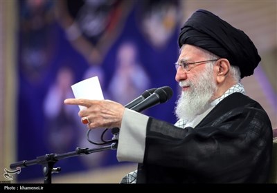 مراسم بزرگداشت شهید رئیسی و شهدای خدمت با حضور رهبر انقلاب