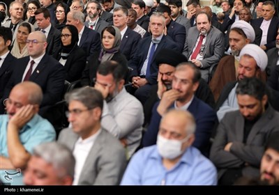 مراسم بزرگداشت شهید رئیسی و شهدای خدمت با حضور رهبر انقلاب
