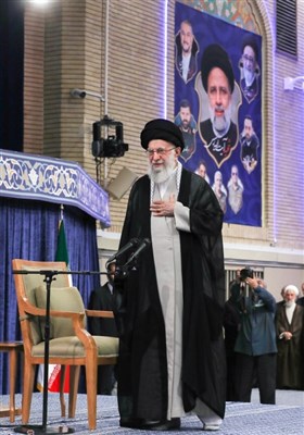 مراسم بزرگداشت شهید رئیسی و شهدای خدمت با حضور رهبر انقلاب