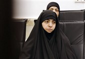 دیدار دختر شهید سید حسن نصرالله با آیتالله سعیدی