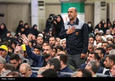 مراسم بزرگداشت شهید رئیسی و شهدای خدمت با حضور رهبر انقلاب