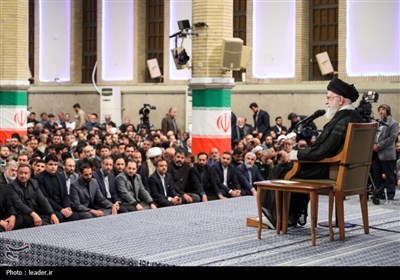 مراسم بزرگداشت شهید رئیسی و شهدای خدمت با حضور رهبر انقلاب