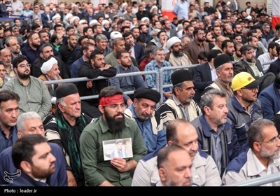 مراسم بزرگداشت شهید رئیسی و شهدای خدمت با حضور رهبر انقلاب