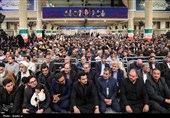 مراسم بزرگداشت شهید رئیسی و شهدای خدمت با حضور رهبر انقلاب