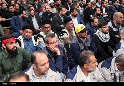 مراسم بزرگداشت شهید رئیسی و شهدای خدمت با حضور رهبر انقلاب