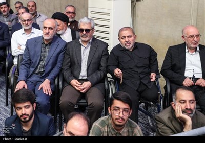 مراسم بزرگداشت شهید رئیسی و شهدای خدمت با حضور رهبر انقلاب