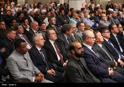 مراسم بزرگداشت شهید رئیسی و شهدای خدمت با حضور رهبر انقلاب